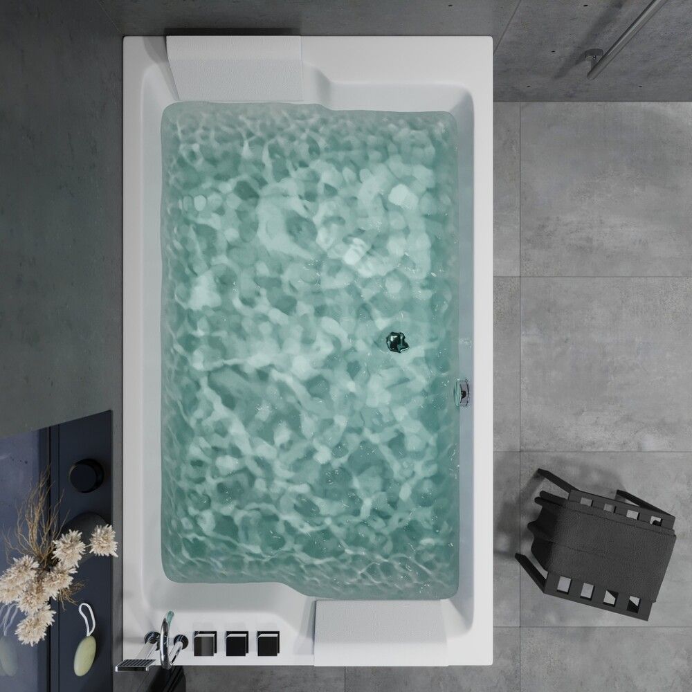 Baðkar frístandandi Skaraborg Duo Clean 170x100x65 cm