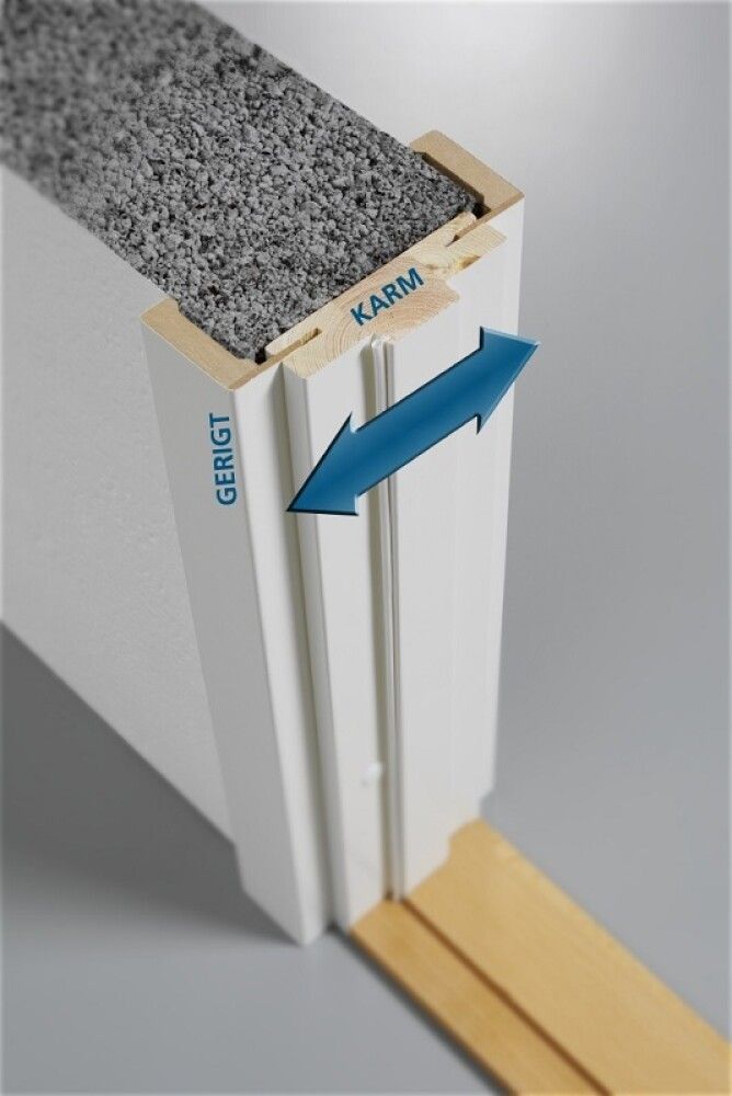 Flexkarmur 100 mm 625x2049 mm hvítur