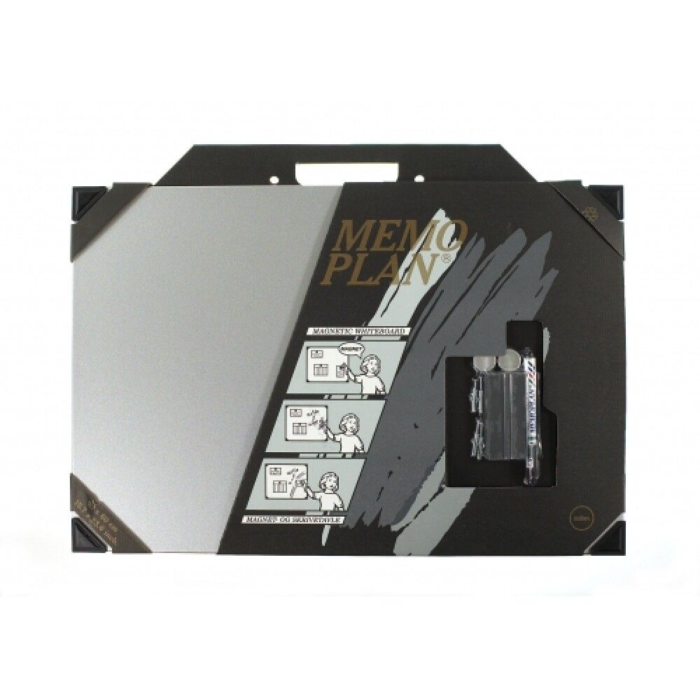 Tússtafla 40x60cm Millex grá