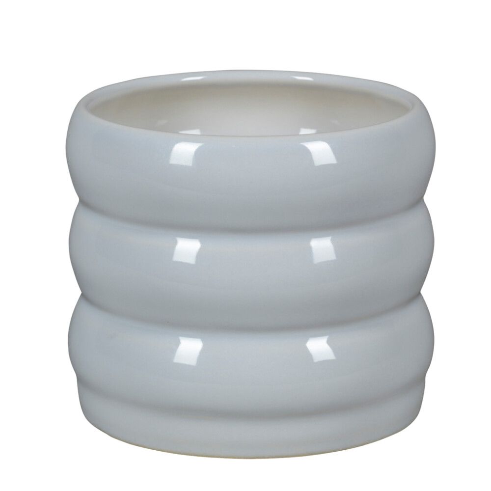 Blómapottur Burolo Ø15 cm hvítur