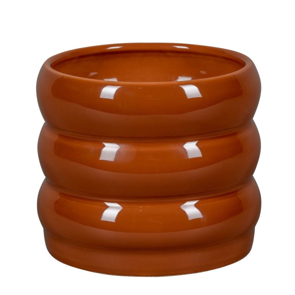 Blómapottur Burolo Ø15 cm brúnn