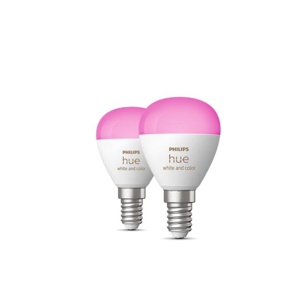 Ljósaperur 2xE14 3,4W Philips Hue WCA