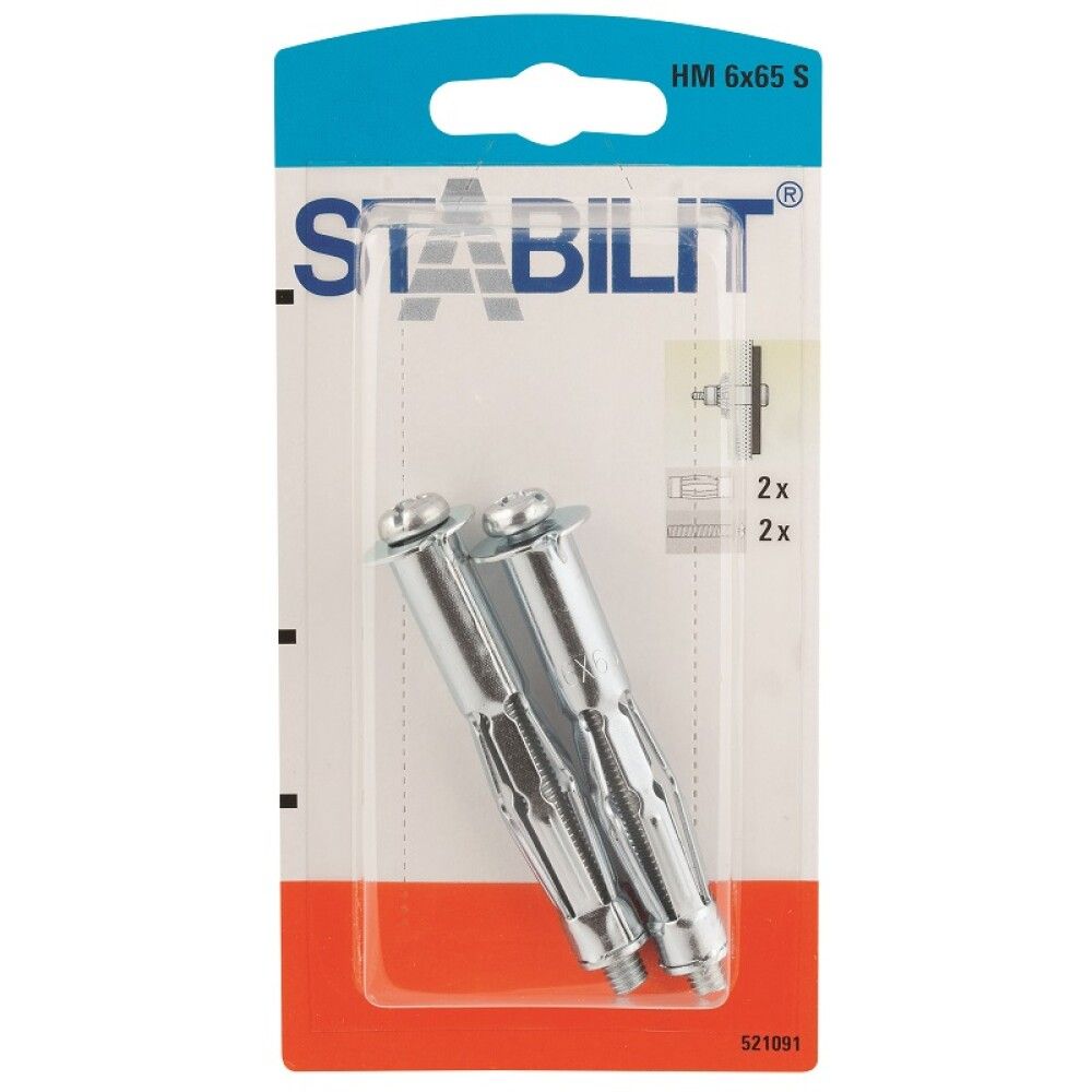 Gipsfesting Stabilit 6x65mm 2stk