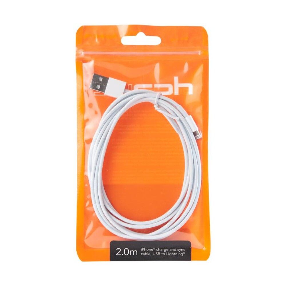 Hleðslusnúra USB Leki 2m