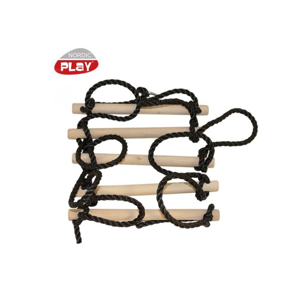 Klifurstigi Nordic Play 5 stig svart reypi