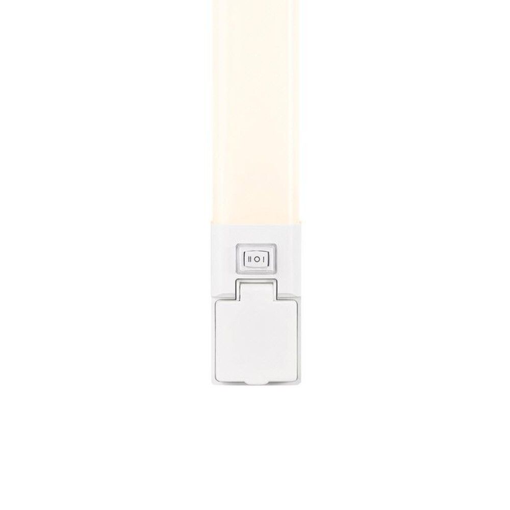 Veggljós LED Sjaver hvítt 67 cm