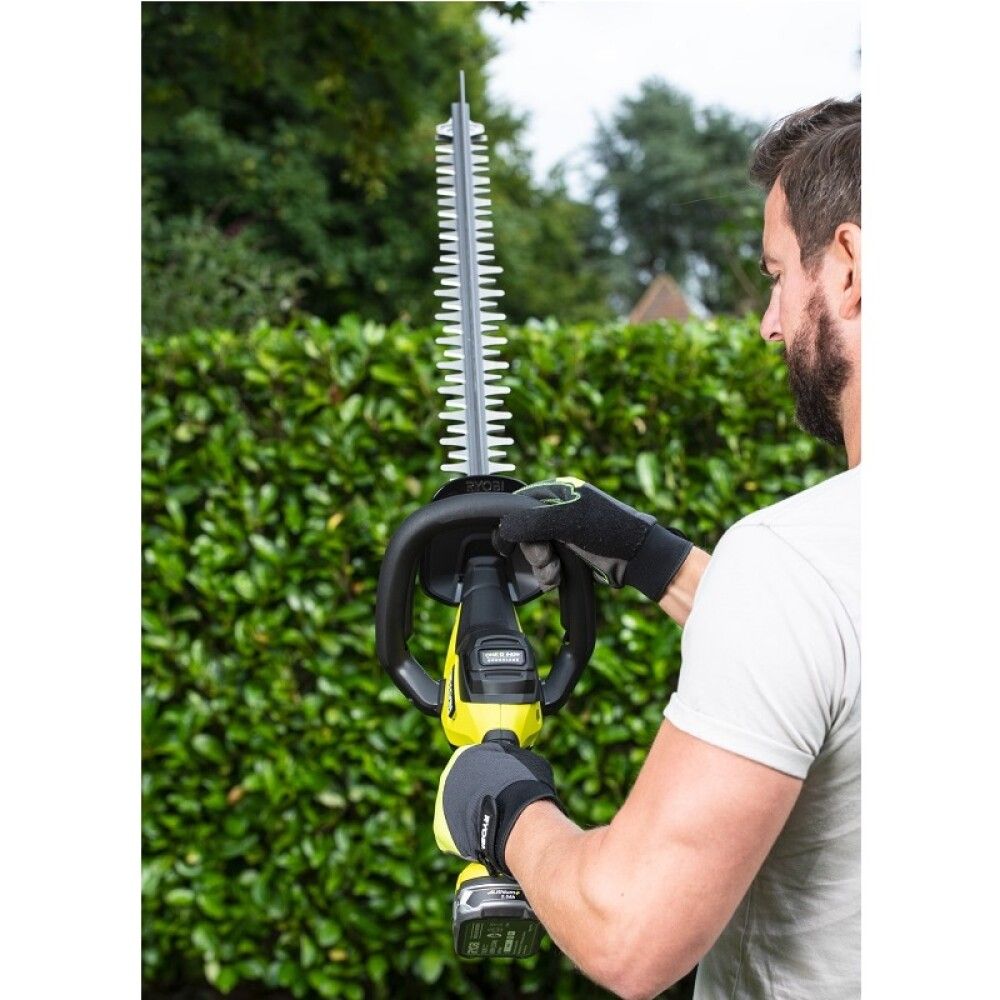Hekkklippur 18V 60 cm Ryobi One+ RY18HTX60A-0