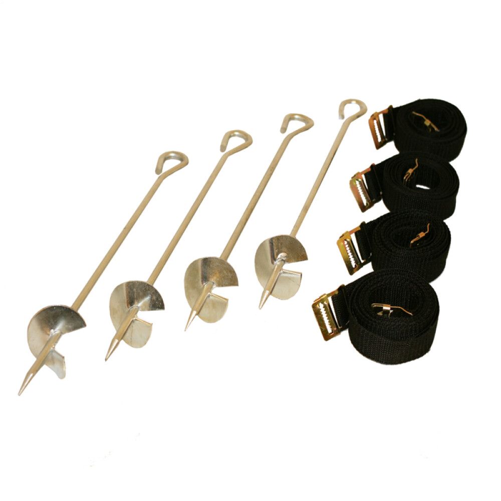 Jarðvegsskrúfur fyrir trampolín 4stk