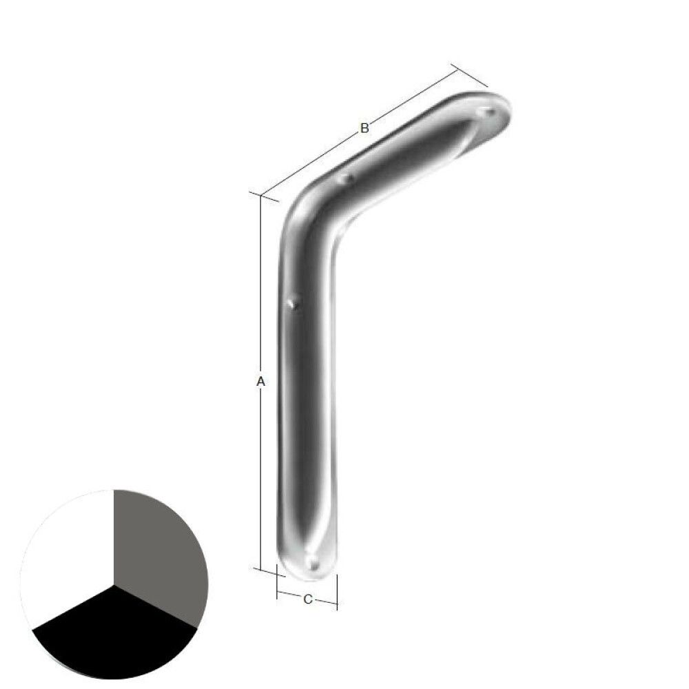 Hilluberi 245x165x26mm Vormann Format svartur