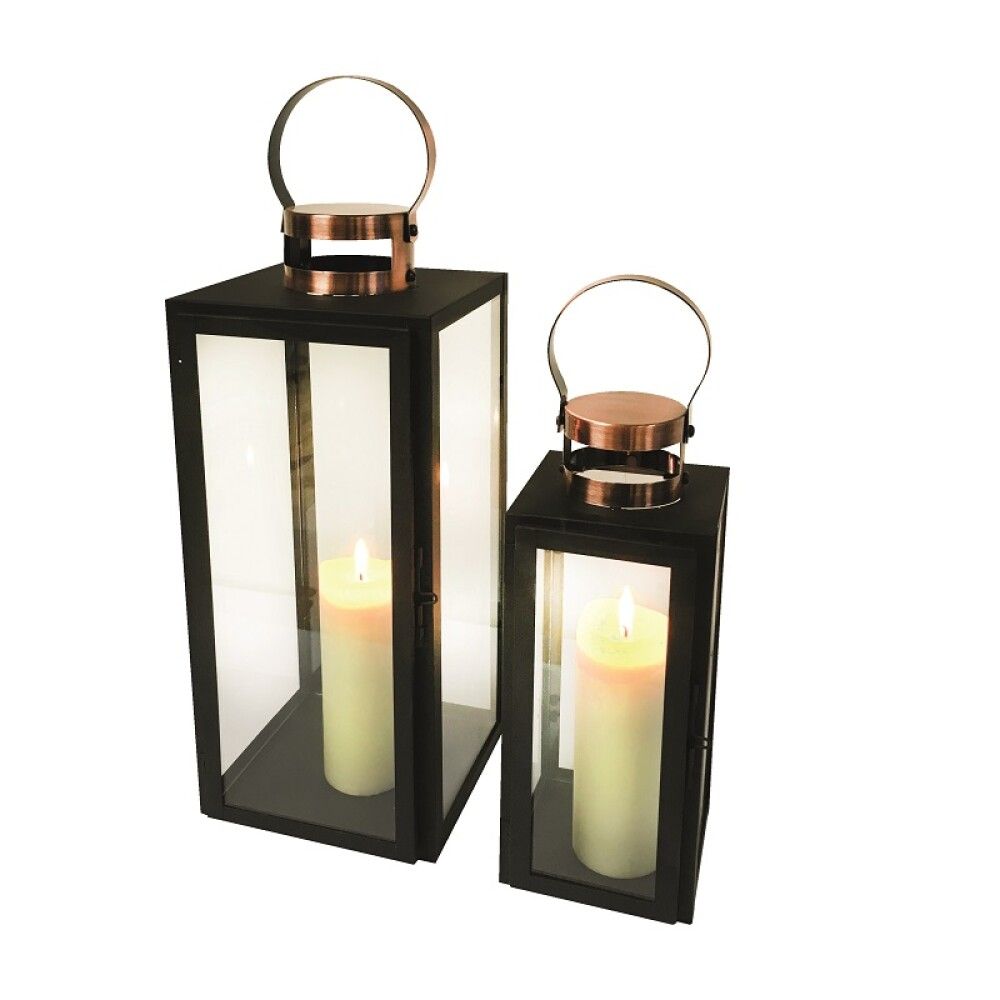 Luktir hæð 38 og 50 cm svartar