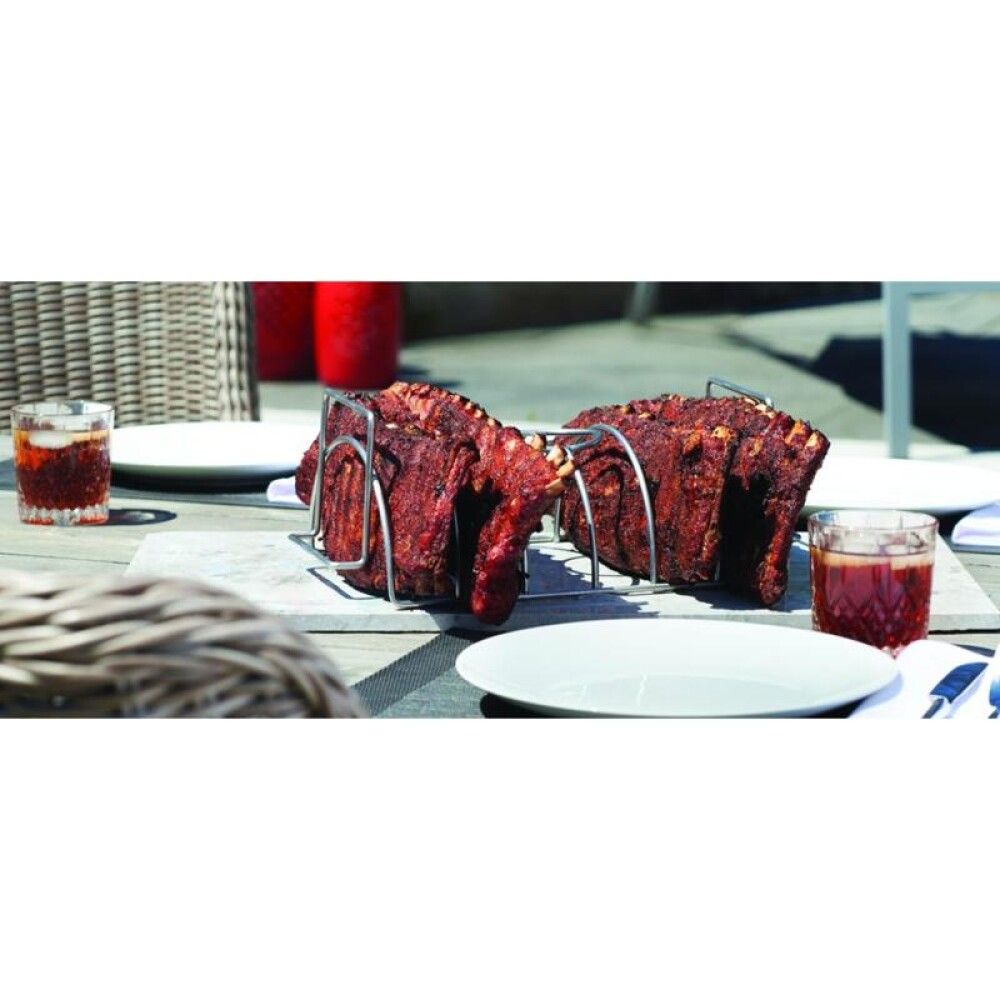 Kjúklings- & steikargrind ryðfrítt stál 33cm Napoleon