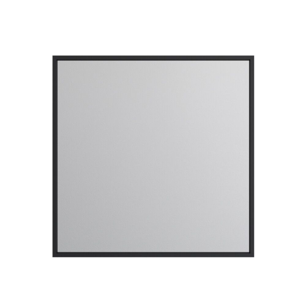 Spegill svartur rammi Svanholm Bogense  80x80 cm