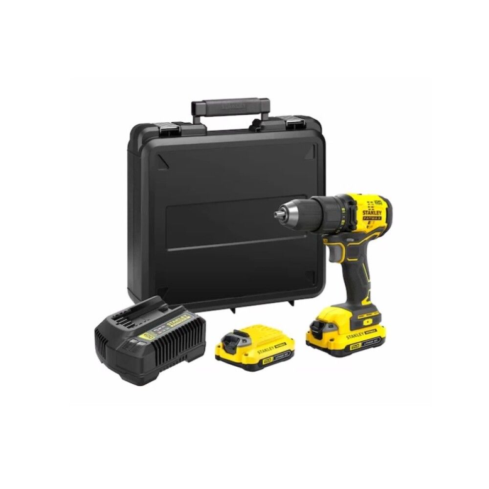 Borvél 18V 2x1,5Ah Stanley FatMax V20 SFMCD710C2K-QW