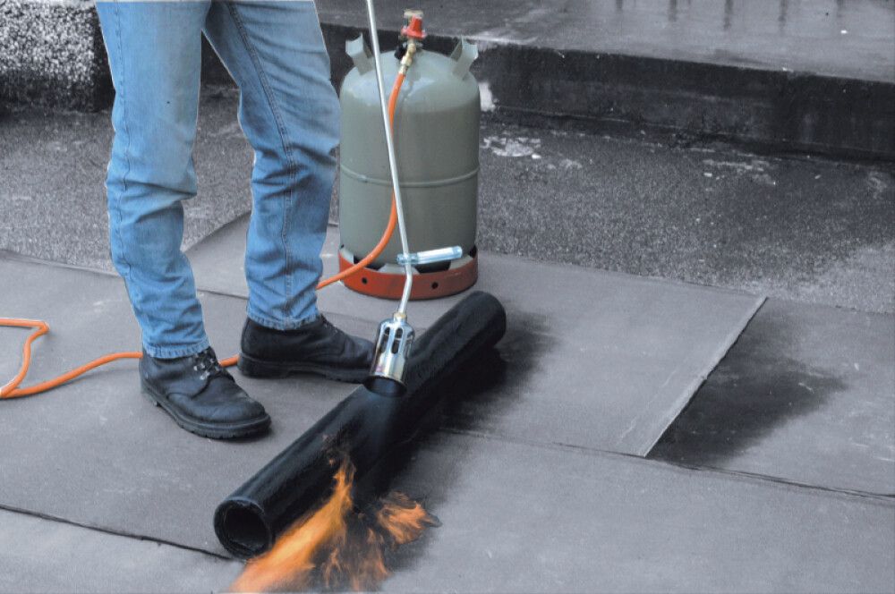 Brennari með handfangi 600mm 3/8" slanga