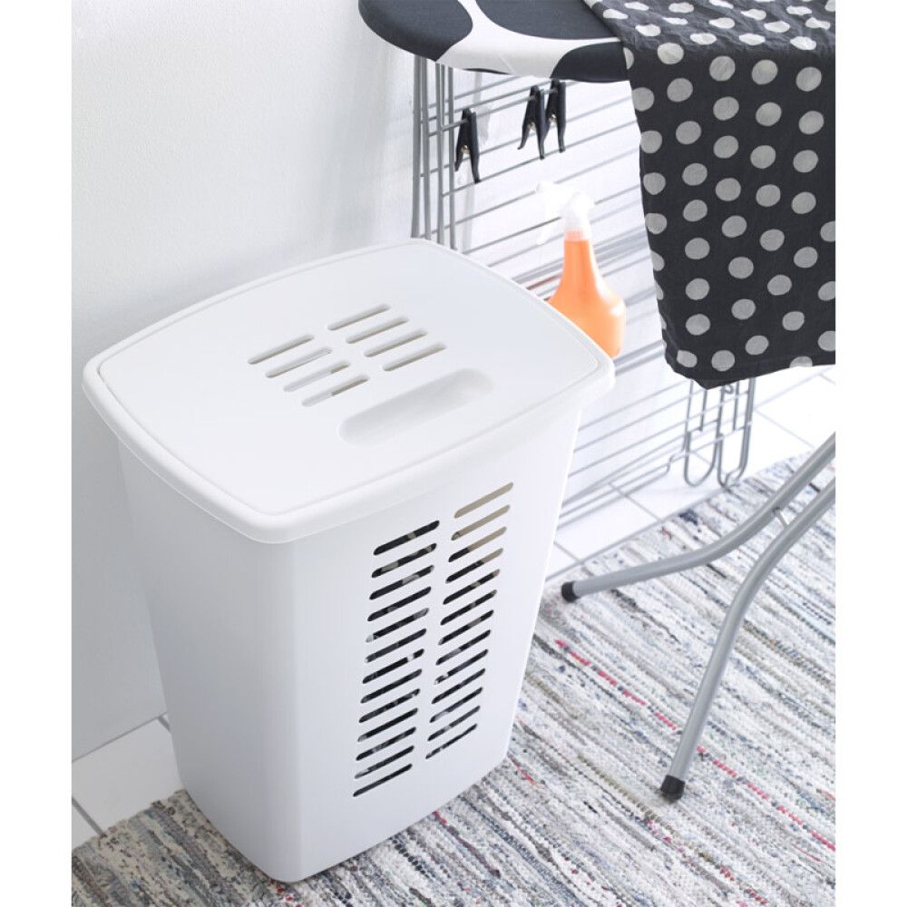 Þvottakarfa 60l Orthex hvít