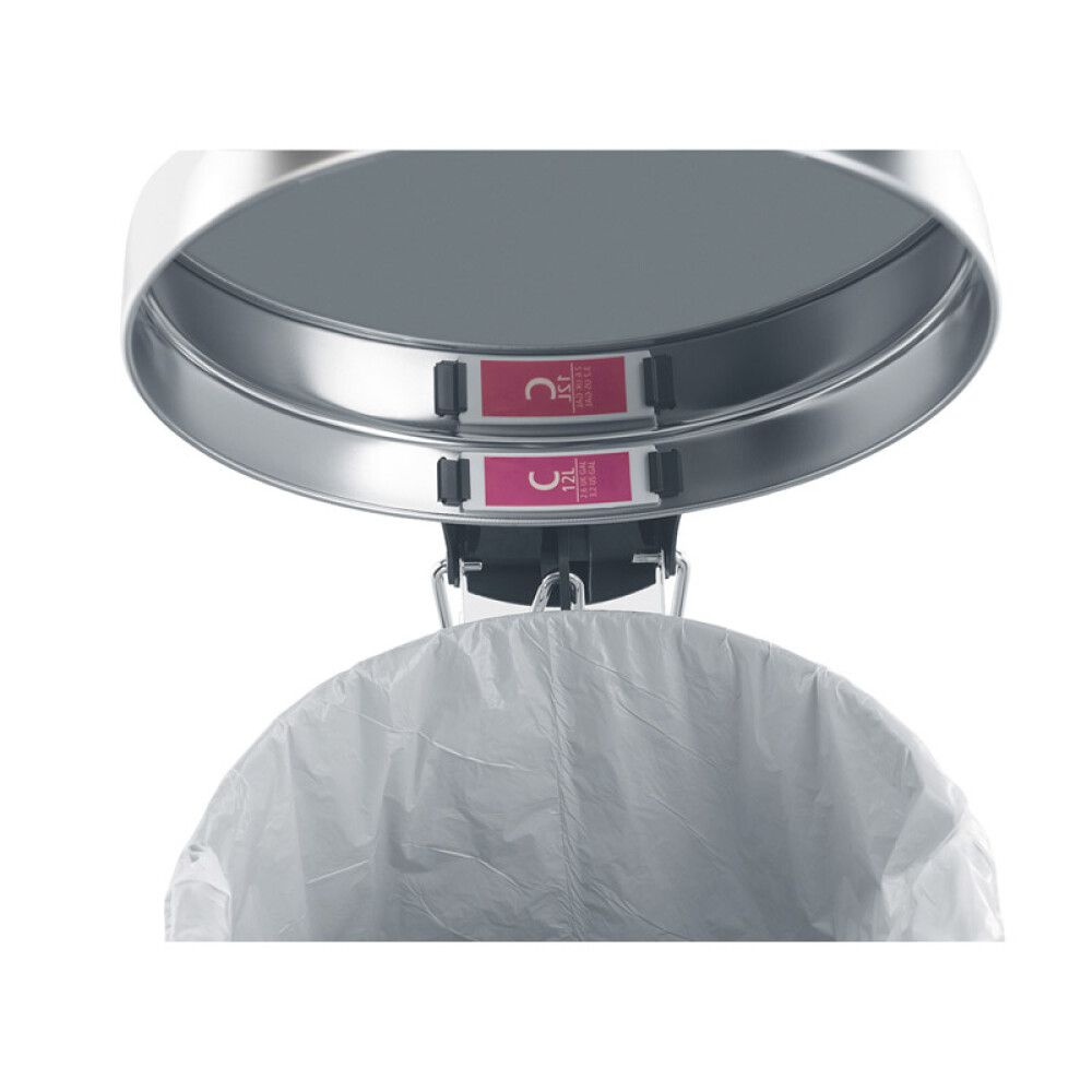 Ruslatunna Newicon 12L hvít