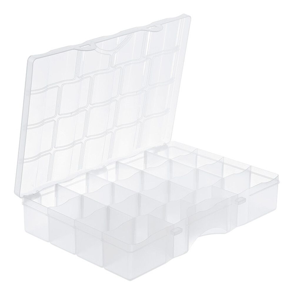 Smáhlutabox 19 hólf SmartStore Organizer 38 glært