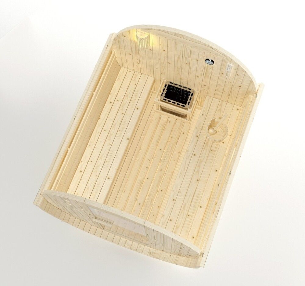 Saunaklefi útiklefi 185x220x190 cm XL