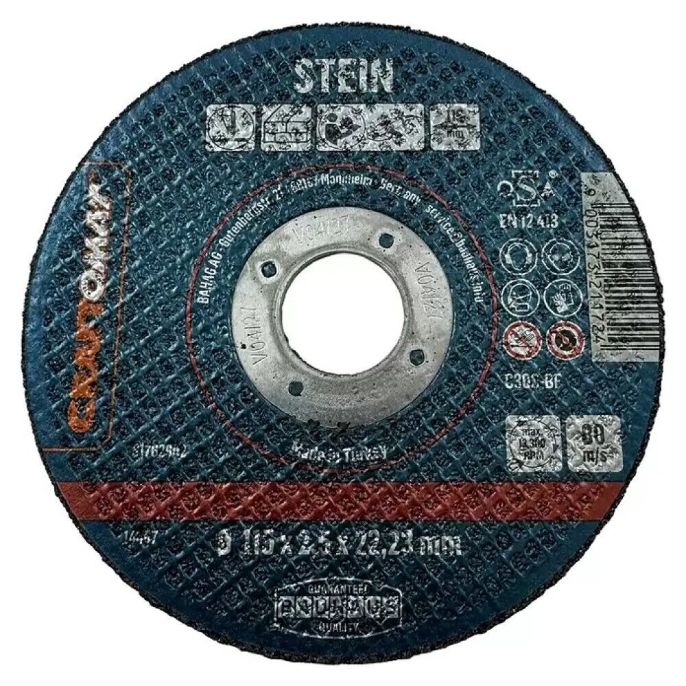 Skurðarskífa 115mm Craftomat steinn 10stk