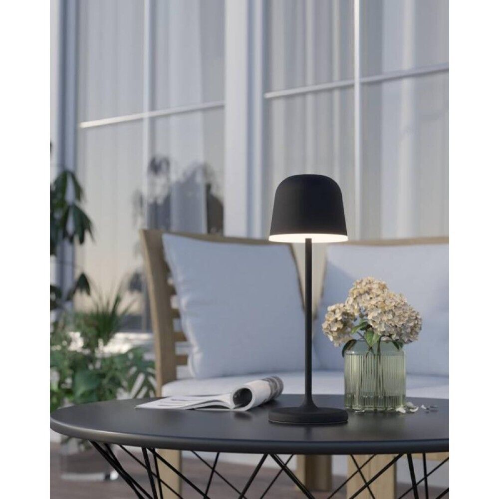 Borðlampi LED USB Mannera svart