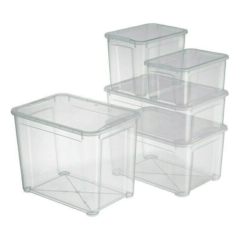 Plastkassi Clear box 70L XL