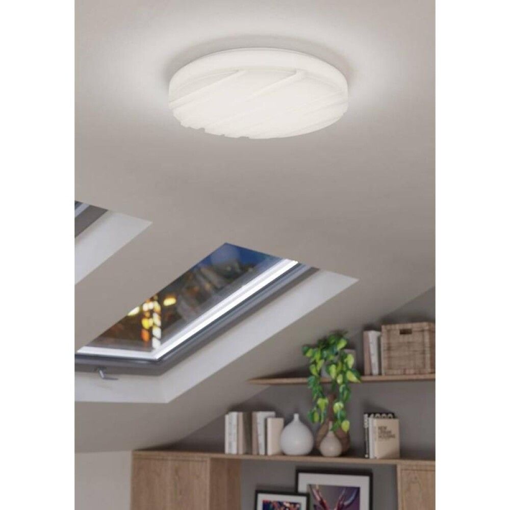 Kúpull LED Ø38cm Ferentino hvítur