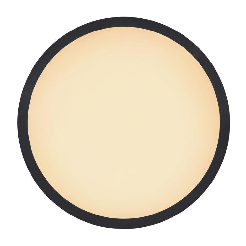 Kúpull LED 24W Sapana Globo Ø42cm svartur