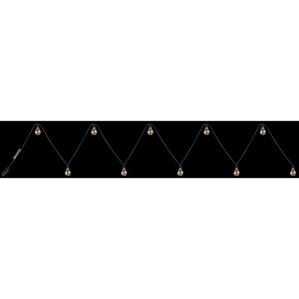 Ljósasería 10 LED 7.5m Ø6cm Globo Jeffa