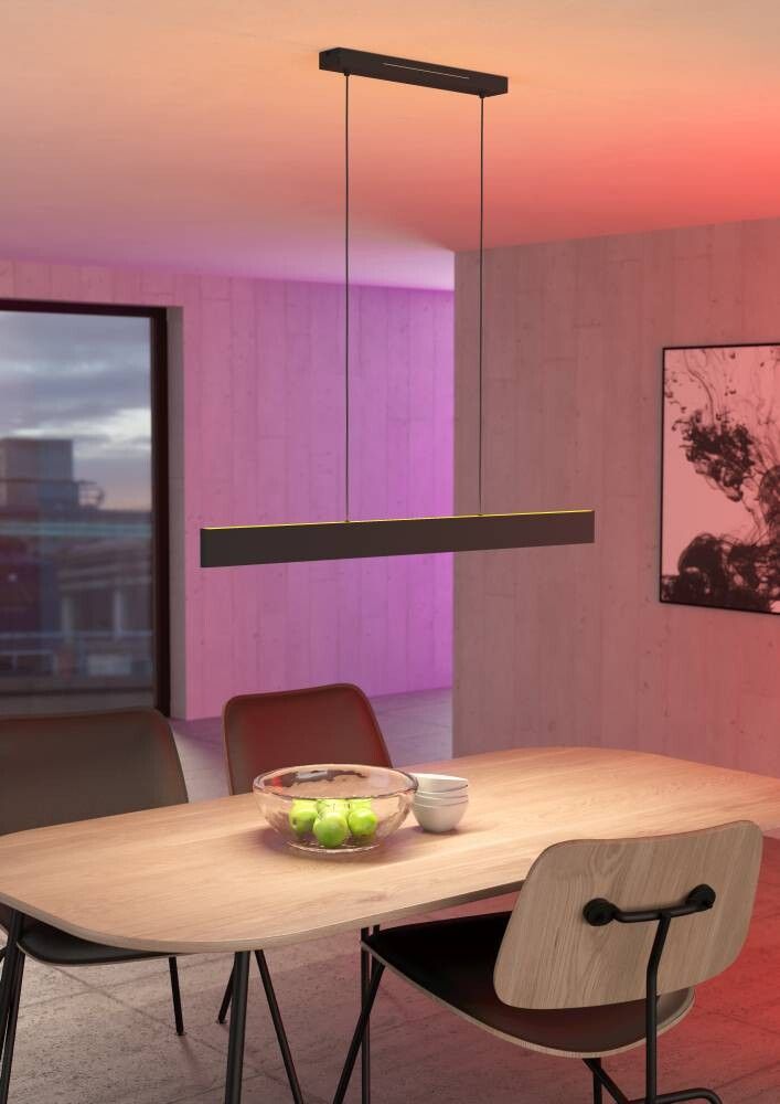 Hangandi ljós LED 4320lm 117cm Andreas-Z svart