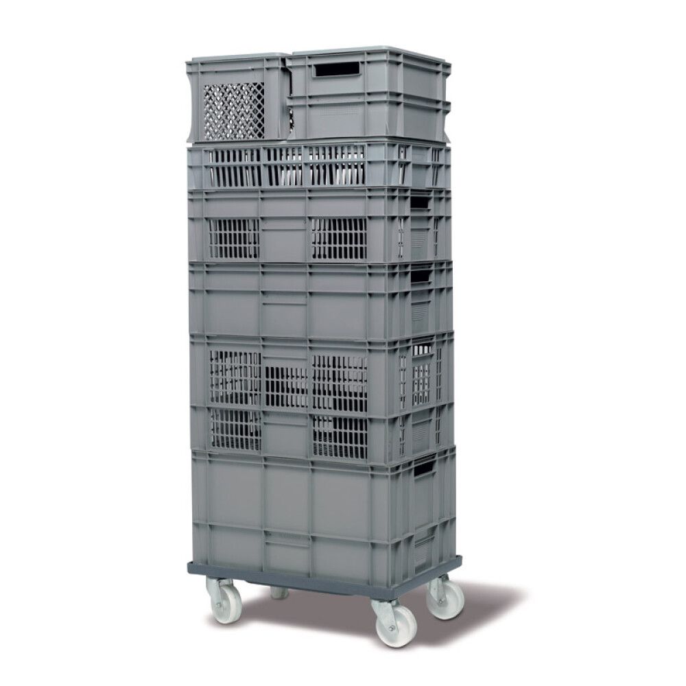 EURO plastkassi, sterkur, 35L 60X40X20CM, gataður