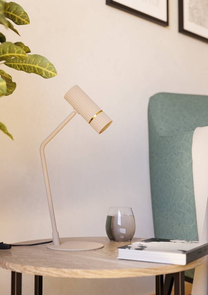 Borðlampi GU10 Caminia 48,5cm sand