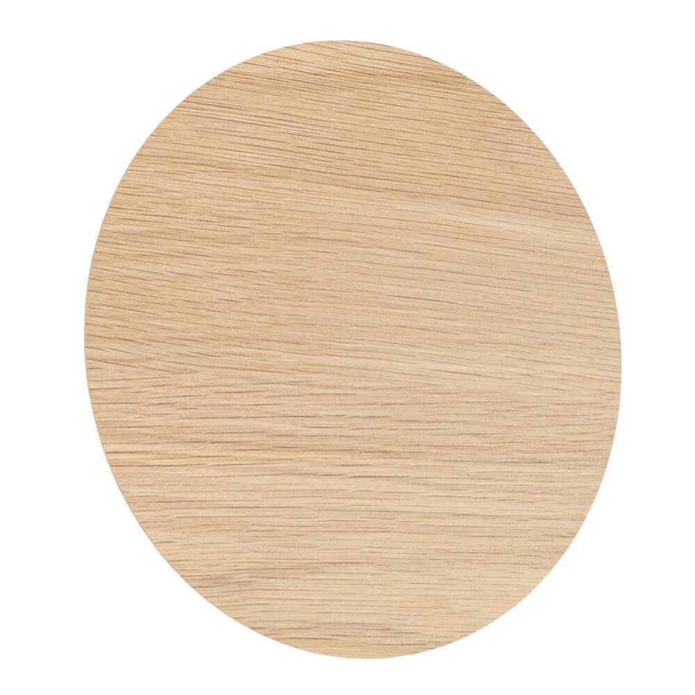 Veggljós LED Ø22cm Eglo Alamilo eik IP20