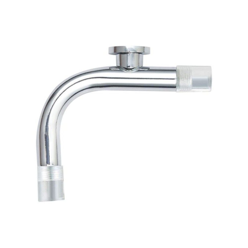 Loftfesting svanaháls fyrir ljósasnúru Halo Design króm