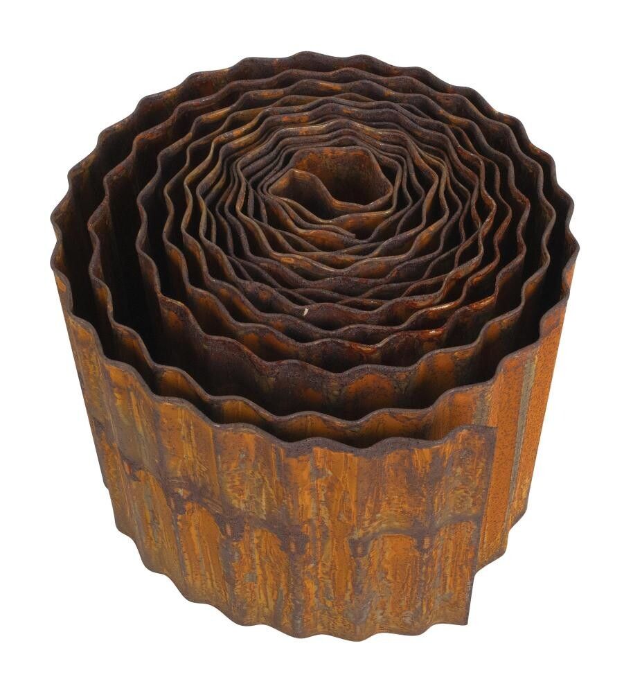 Beðkantur 16 cm x 5m Home>it ryðgaður