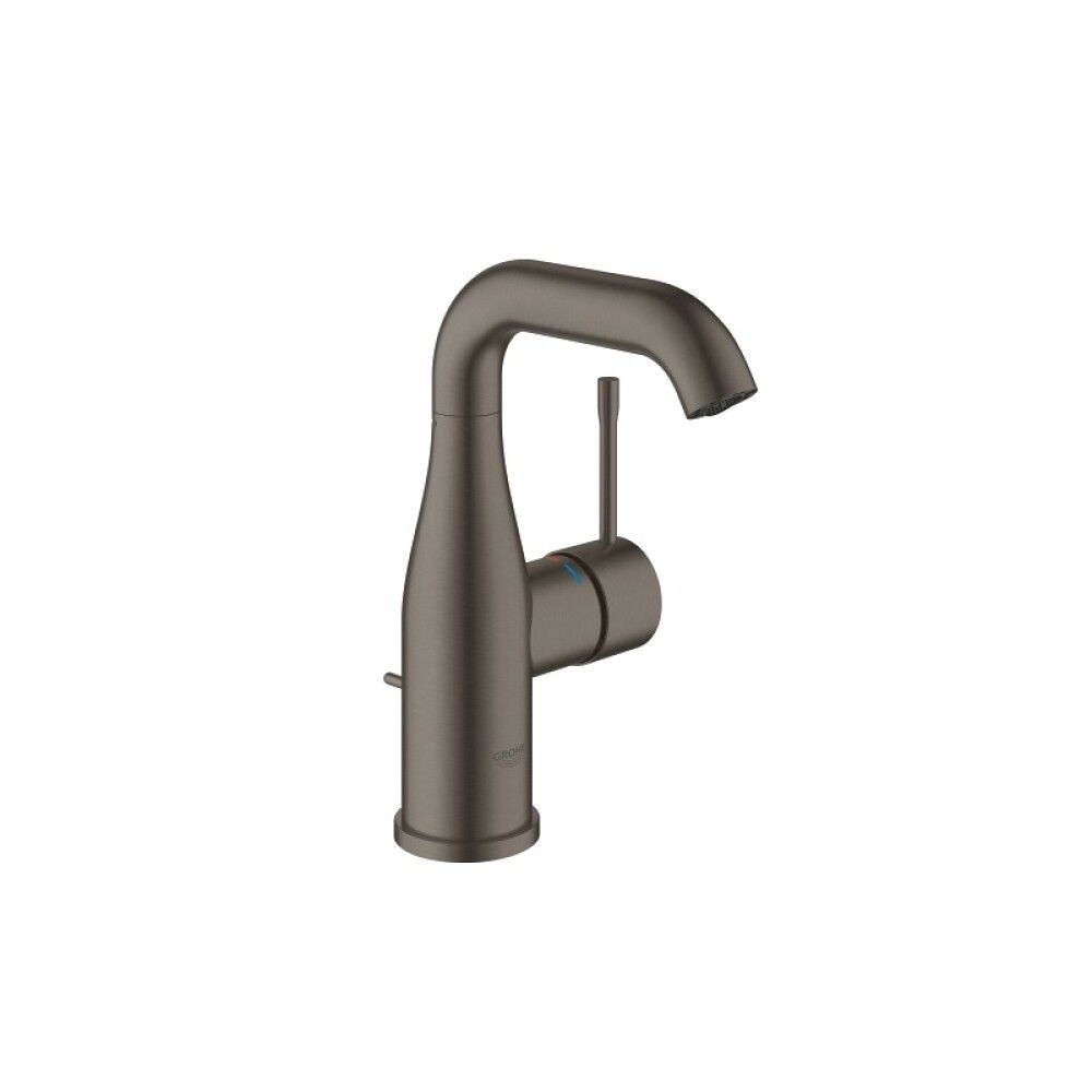 Handlaugartæki með botnventli Grohe Essence M svart