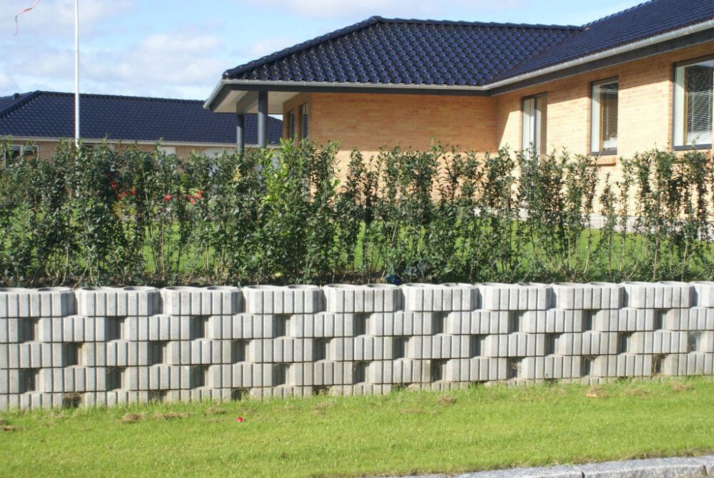 Hleðslusteinn Type 8 25x50x15cm IBF grár