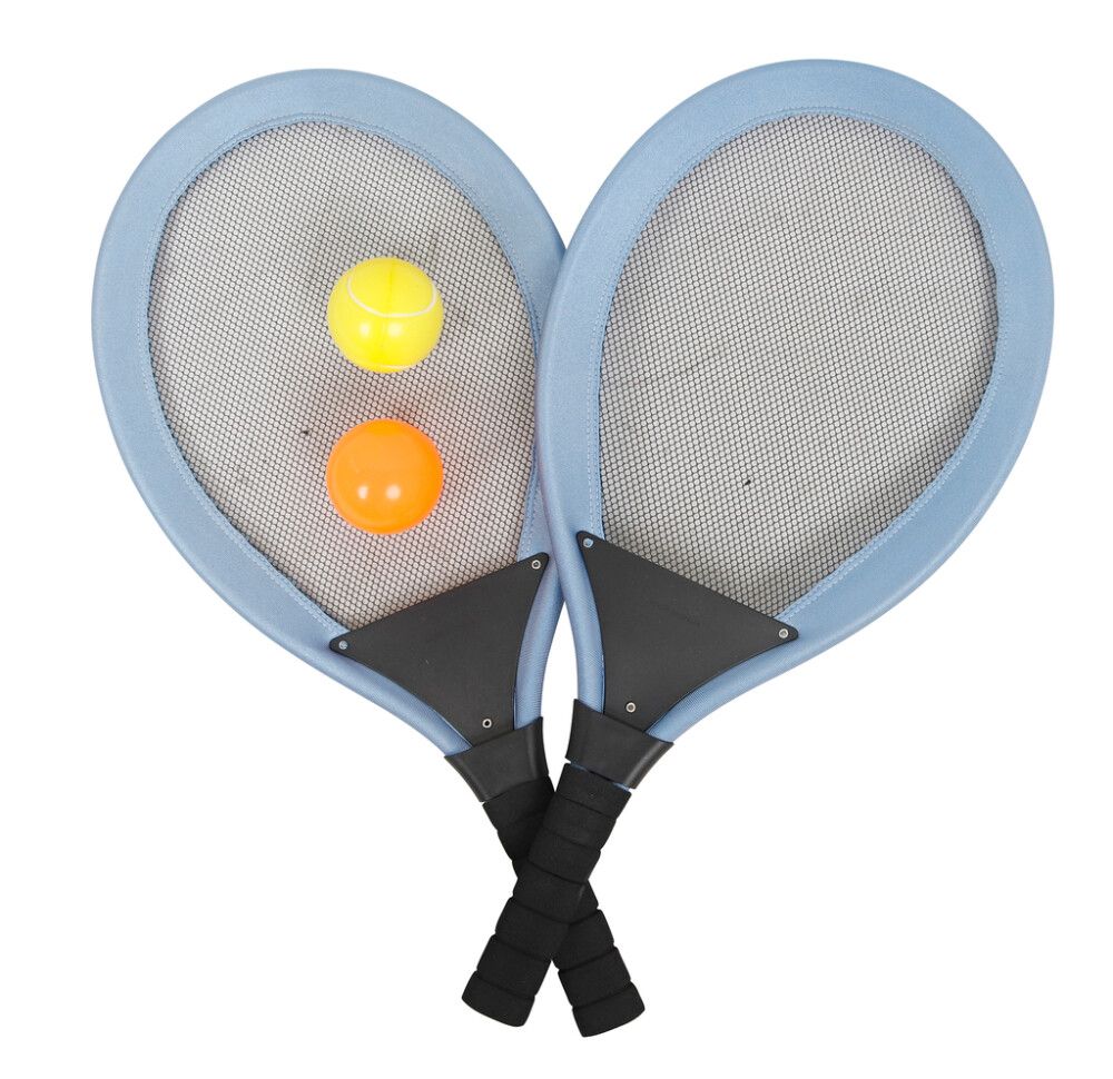 Júmbó tennis með 2 spöðum