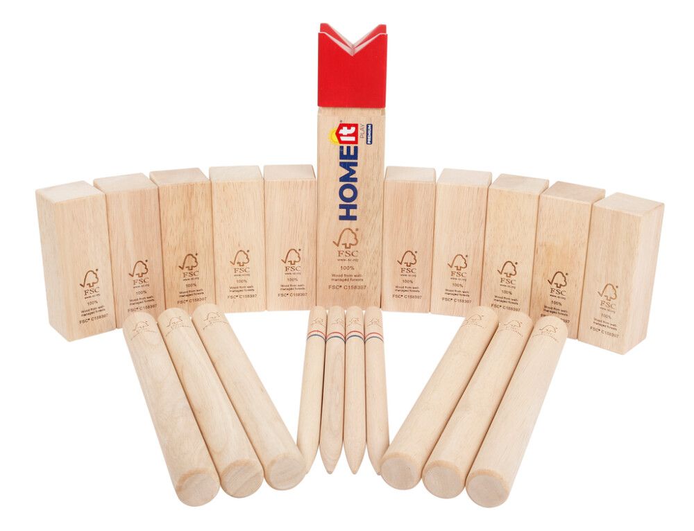 Kubb spil gúmmítré HOME It Play