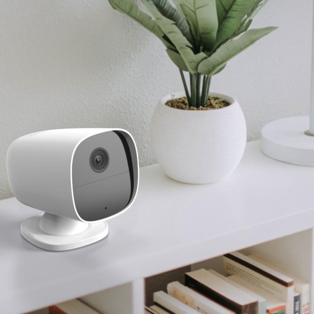 Öryggismyndavél 1080p utandyra/innandyra Sikkerthjem hvít