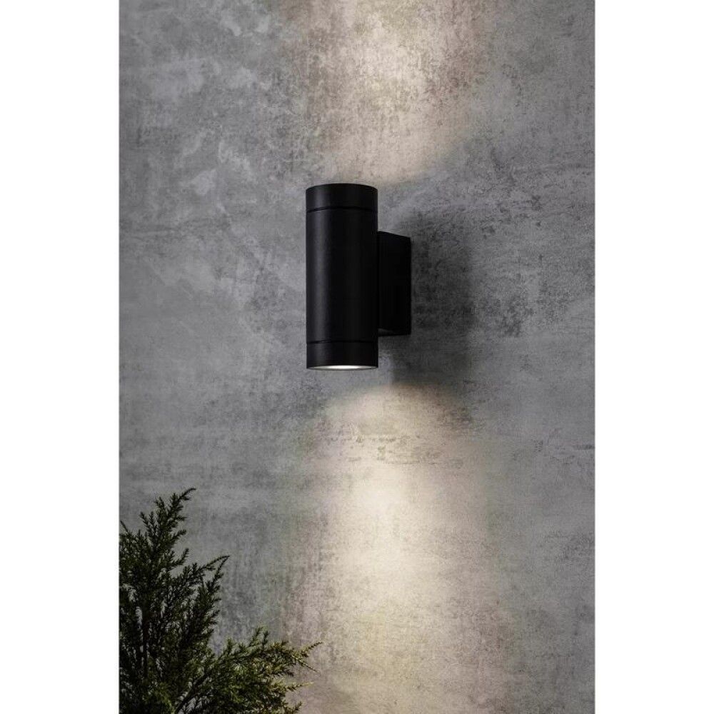 Veggljós 2xGU10 Pipe 16 cm