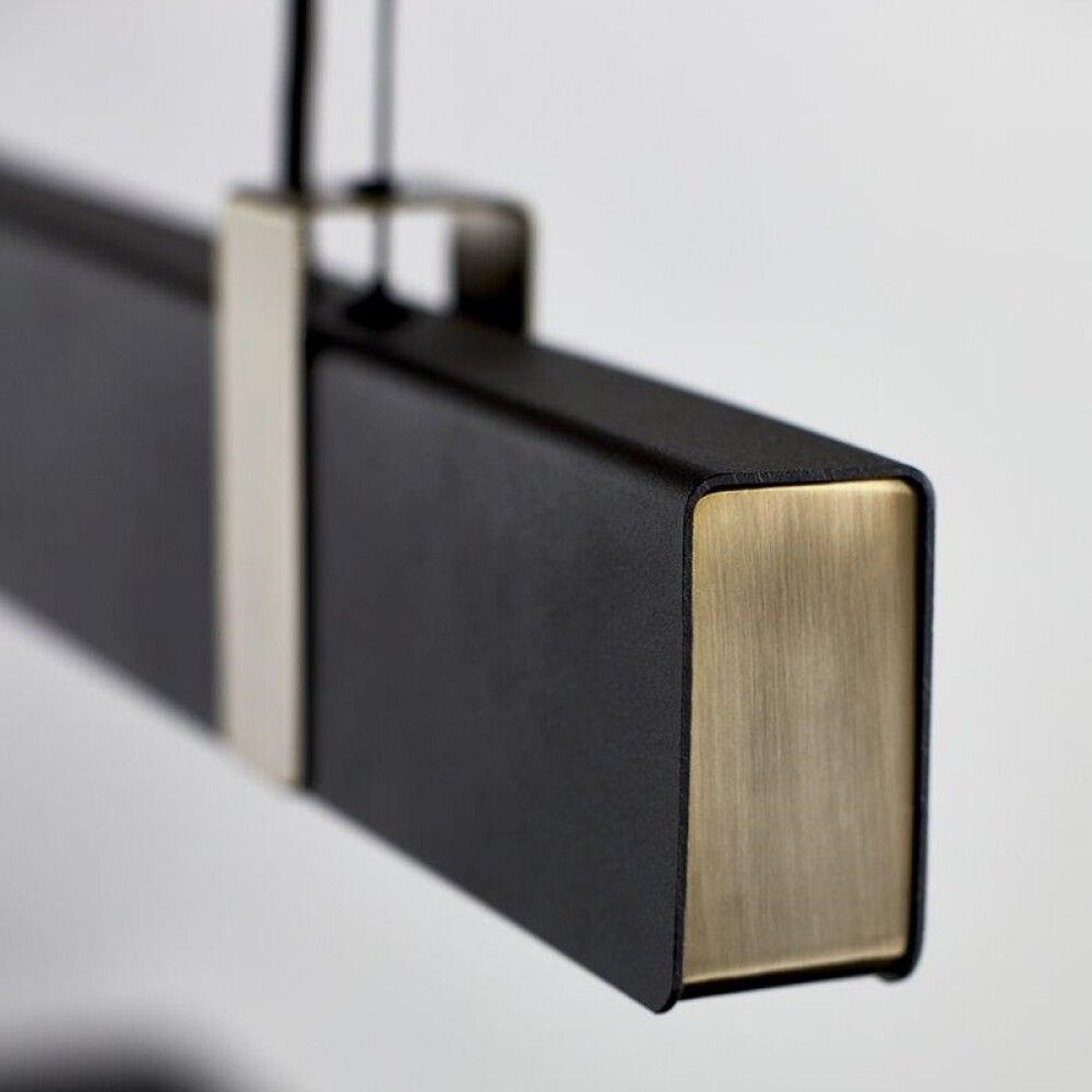 Hangandi ljós LED Lilt svart 115 cm