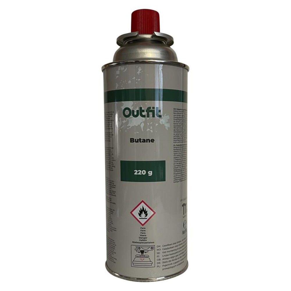 Gasflaska fyrir gashellu 220g Outfit