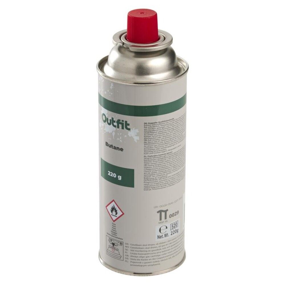 Gasflaska fyrir gashellu 220g Outfit