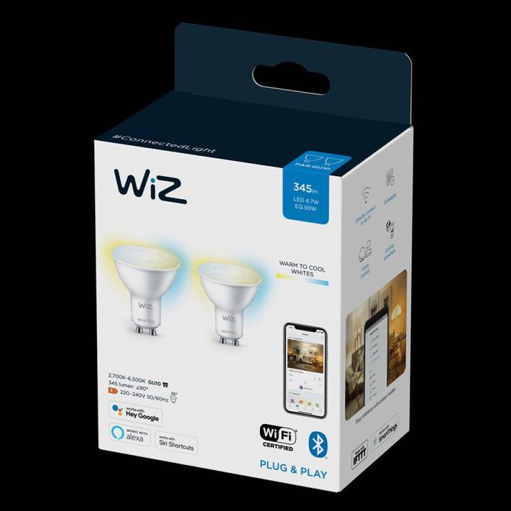 Kastarapera LED GU10 4.7W 2 stk