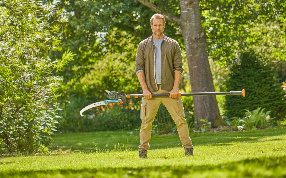 Greinaklippur 32 mm og sög Starcut Pro L Gardena