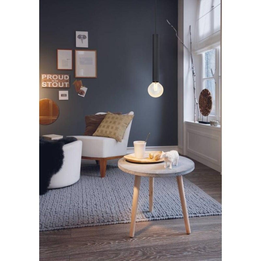 Hangandi ljós E27 Cortenova Ø10,5 cm