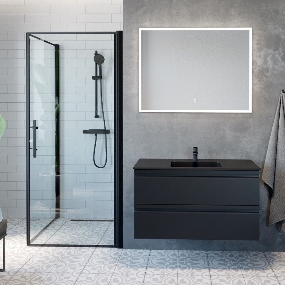 Spegill LED rammi 90x75 Skärgård