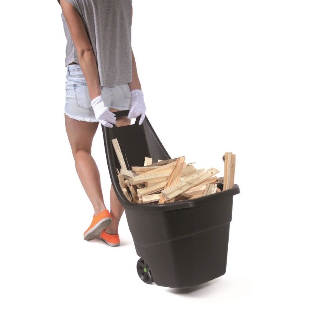 Garðvagn 55L Grouw svartur