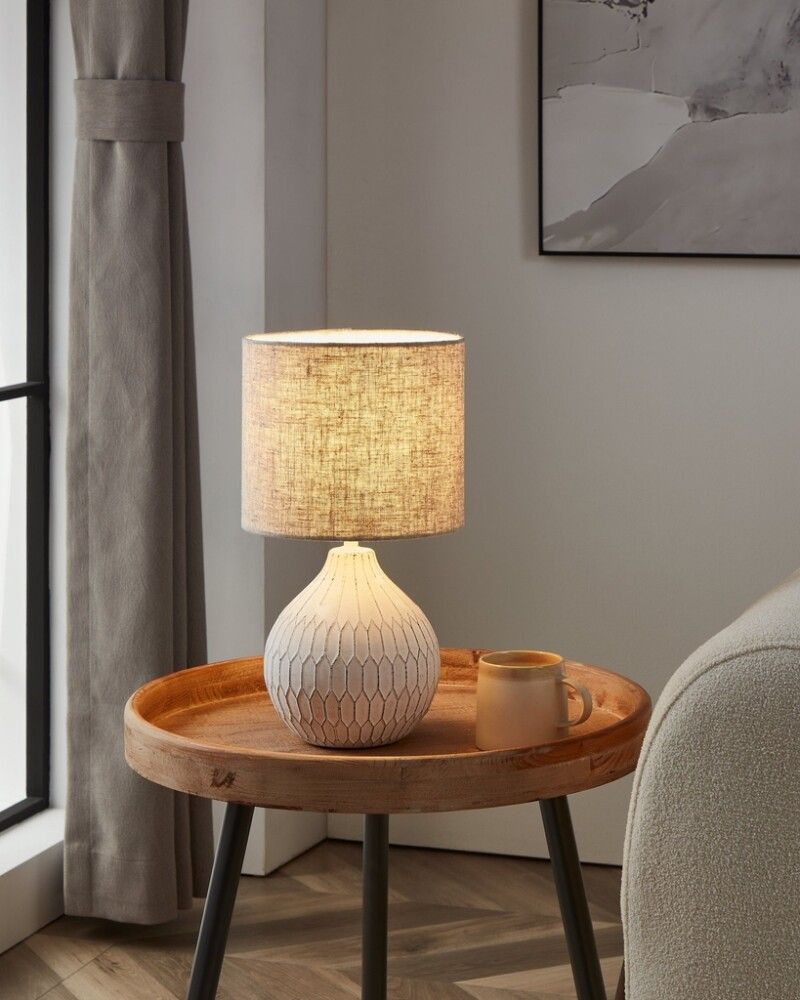 Borðlampi Bellariva Eglo sandlitaður