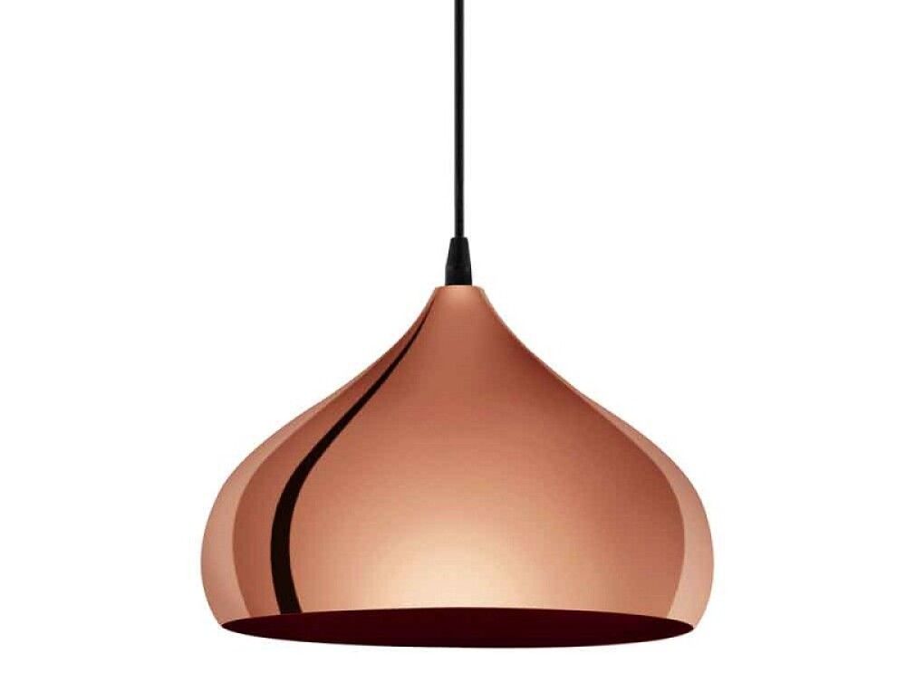 Hangandi ljós E27 Hapton kopar